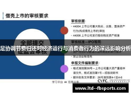 足协调节费归还对经济运行与消费者行为的深远影响分析
