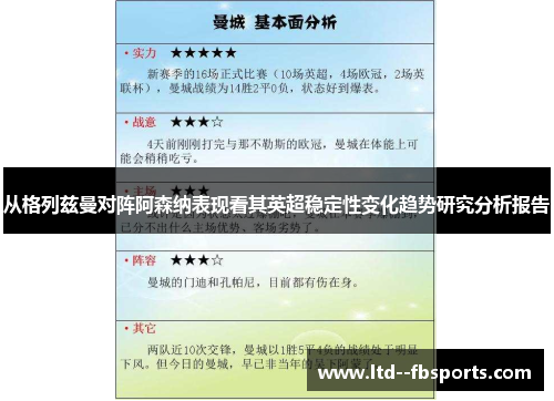 从格列兹曼对阵阿森纳表现看其英超稳定性变化趋势研究分析报告