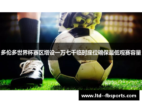 多伦多世界杯赛区增设一万七千临时座位确保最低观赛容量