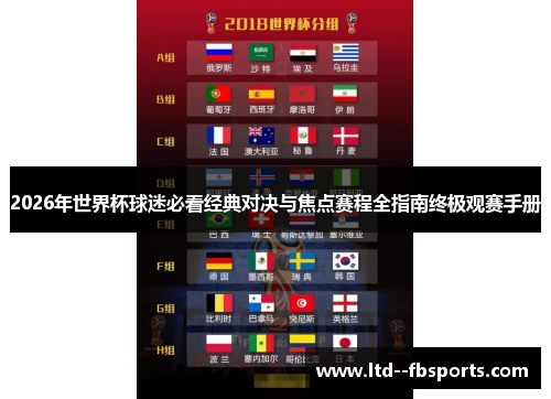 2026年世界杯球迷必看经典对决与焦点赛程全指南终极观赛手册 2026年世界杯球迷必看经典对决与焦点赛程全指南终极观赛手册
